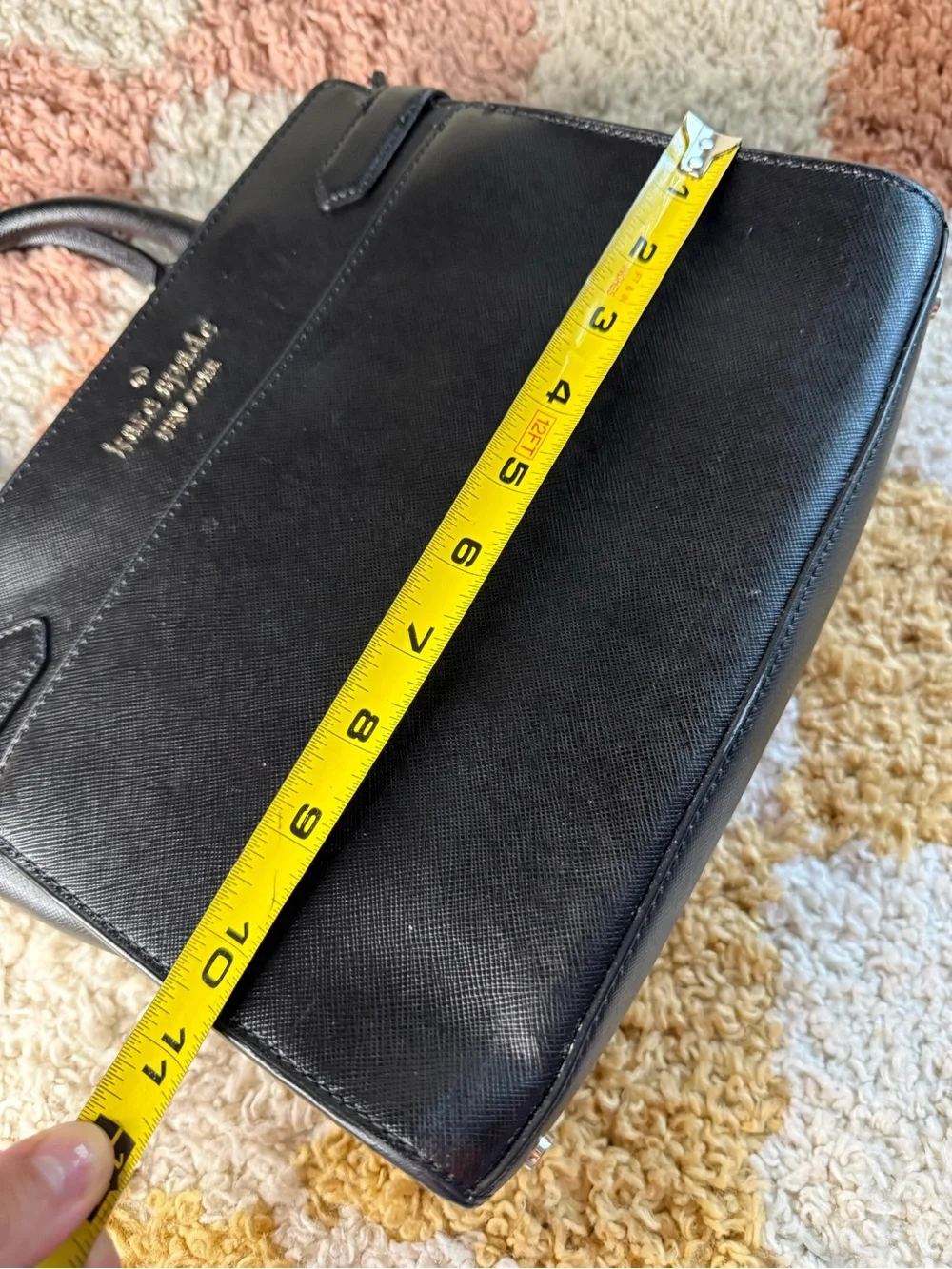 Kate Spade New York Black Leather Satchel